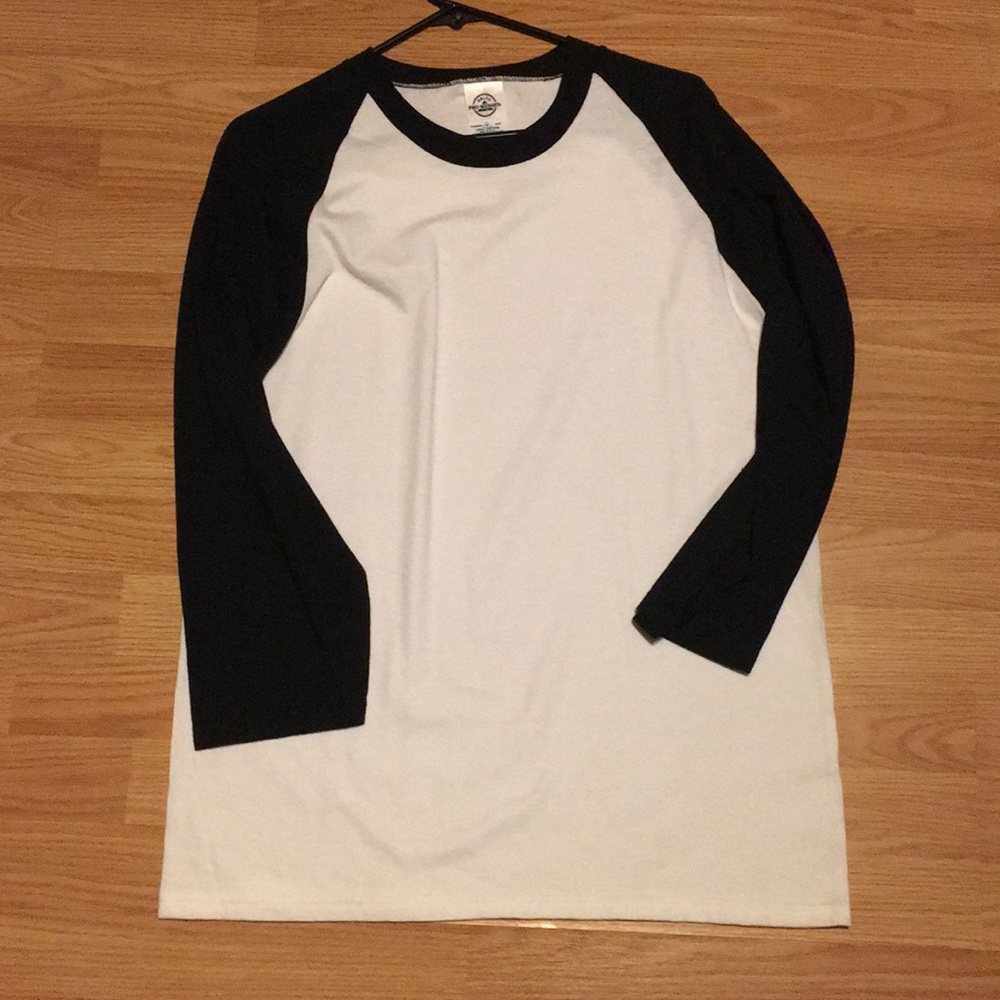 Black and white shirt